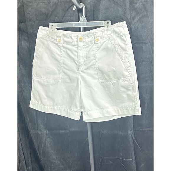 Ralph Lauren Womens Size 10 White Shorts - Picture 1 of 7